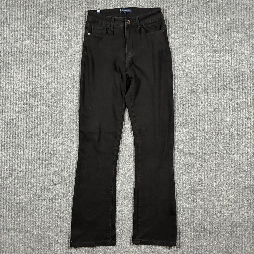 One Republic for All Womens Bootcut Jeans Size 6 Black Stretch Denim Mid Rise
